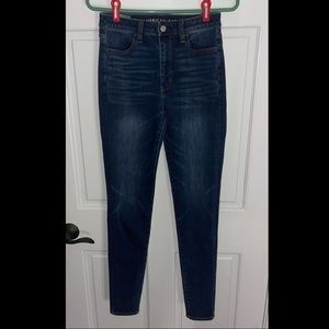 American Eagle 6 Long Hi-Rise Jeggings